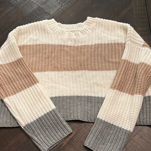 Oversized Colorblock Sweater